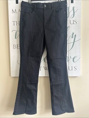 American Eagle Hi-Rise Skinny Kick next level stretch Black Jeans - size 14